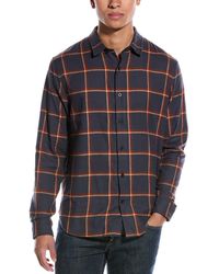 Vince - Brushed Flannel Shirt - Lyst