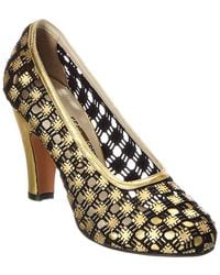 Ferragamo - Archives 1930 Fantastica Leather Pump - Lyst