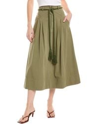 The Great - The Field Midi Skirt - Lyst