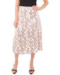 Vince Camuto - A-Line Midi Skirt - Lyst