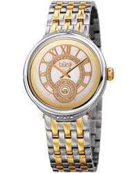 Burgi - Burgi Stainless Steel Watch - Lyst