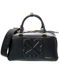 Off-White c/o Virgil Abloh - All Day Leather Satchel - Lyst