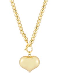 Glaze Jewelry - Plated Toggle Necklace - Lyst