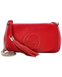 Gucci - Leather Soho Chain Crossbody Medium (Authentic Pre-Loved) - Lyst