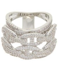 Juvell - 18K Plated Cz Ring - Lyst