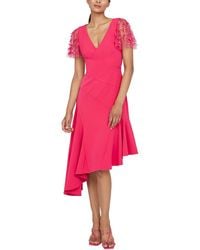 THEIA - Jazlyn Asymmetric Dress - Lyst
