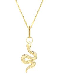 Gabi Rielle - 14K Over Cz Stackable Necklace - Lyst