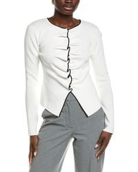 Endless Rose - Ruffle Draped Knit Top - Lyst