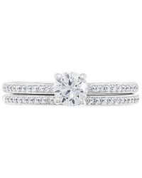 Effy Fine Jewelry - 14K 0.69 Ct. Tw. Diamond Solitaire Ring - Lyst