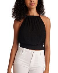 Bella Dahl - Side Tie Button Halter Top - Lyst