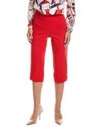 Jones New York - Cropped Wide Leg Pedal Pusher Pant - Lyst