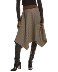 HUNTER - Plaid Handkerchief Skirt - Lyst