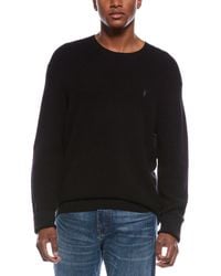 AllSaints - Aspen Wool-Blend Crewneck Sweater - Lyst