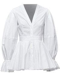McQueen - Balloon Sleeve Dress Shirt, Size It (Authentic Pre-Loved) - Lyst