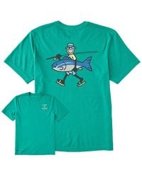 Life Is Good. - Crusher Lite T-Shirt - Lyst