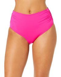 Anne Cole - Convertible Shirred Bottom - Lyst