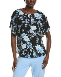 Anne Klein - Batteau Neck Blouse - Lyst
