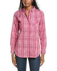 Foxcroft - Germaine Pure Plaid Shirt - Lyst