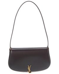 Saint Laurent - Voltaire Box Leather Shoulder Bag - Lyst