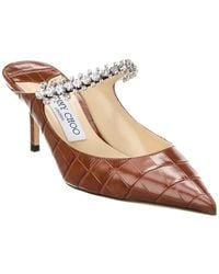 Jimmy Choo - Bing 65 Croc-embossed Leather Pump - Lyst