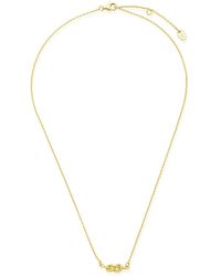 Sterling Forever - 14k Over Silver Infinity Love Knot Necklace - Lyst