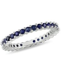 Diamond Select Cuts - 14K 1.55 Ct. Tw. Sapphire Ring - Lyst