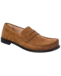 Loewe - Campo Suede Loafer - Lyst