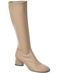 Sergio Rossi - Pilier Leather Knee-High Boot - Lyst