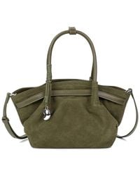 Tiffany & Fred Paris - Soft-Structured Suede Shoulder Bag - Lyst