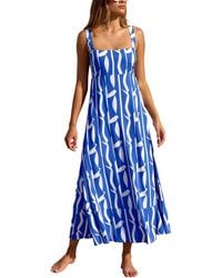LEON GORI - Midi Dress - Lyst