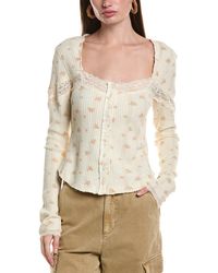 Free People - Lets Party Cardigan - Lyst