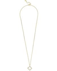 Rivka Friedman - 18K Plated Cz Necklace - Lyst