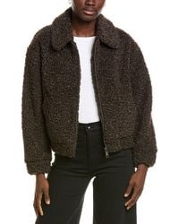 Michael Stars - Ziggy Shaggy Shearling Jacket - Lyst