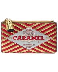 Anya Hindmarch - Tunnock's Caramel Leather Zip Card Case - Lyst