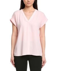 Jones New York - Roll Cuff Blouse - Lyst