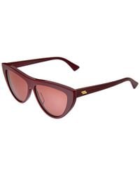 Bottega Veneta - Bv1018S 57Mm Sunglasses - Lyst
