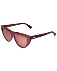 Bottega Veneta - Bv1018S 57Mm Sunglasses - Lyst