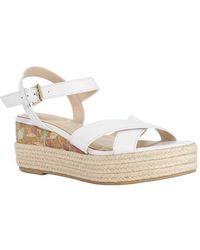 Dune - Kalmias Leather Wedge - Lyst