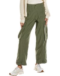 FRAME - Poblano Cargo Wide Leg Jean - Lyst