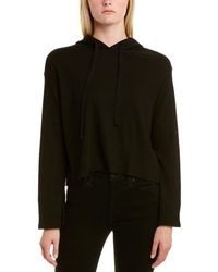 Monrow Rib Hoodie - Black