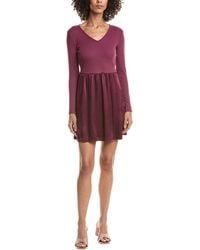 Michael Stars - Sutton Mixed Media Midi Dress - Lyst
