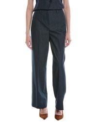 Kenneth Cole - Pleated High-Rise Wide Leg Pant - Lyst