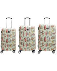Adrienne Vittadini - Paris Ladies Collection 3pc Hardcase Luggage Set - Lyst