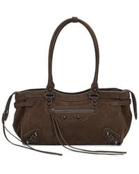 Tiffany & Fred Paris - The City Suede Shoulder Bag - Lyst