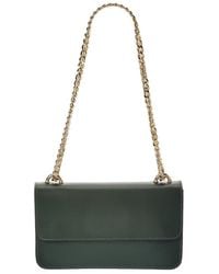Italian Leather - Tess Leather Crossbody Bag - Lyst