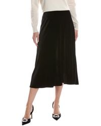 Anne Klein - Pull-On Bias Flared Skirt - Lyst