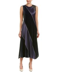Lafayette 148 New York Madelia Maxi Dress - Blue