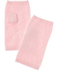 Amicale Cashmere - Brushed Cashmere Armwarmers - Lyst