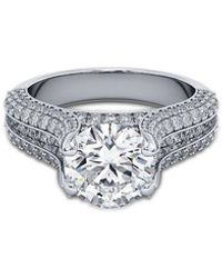 Lab Grown Diamonds - 14K 3.30 Ct. Tw. Lab-Grown Diamond Ring - Lyst