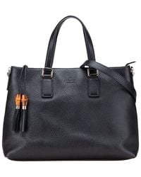 Gucci - Others Bamboo Tassel Handbag (Authentic Pre-Loved) - Lyst